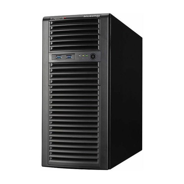 bluechip Serverline T30335a Silent/Quiet-Server Torre Xeon E-2414 32GB DDR5 2x480GB SSD 2