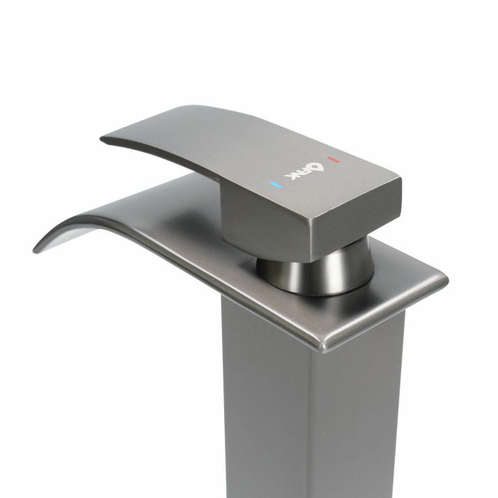 Grifo Monomando Fontastock Acero Inoxidable Latón Aleación de Zinc 2