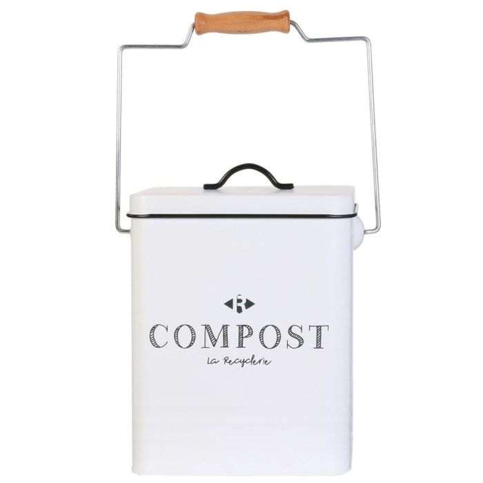 Je cherche une Idee Cubo Compostaje Metal 5 L con Filtro Antiolor 4