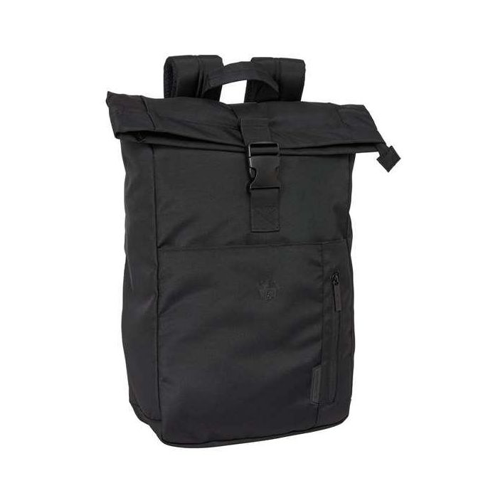 Mochila Safta Solapa Para Portatil 15,6'' F.C. Barcelona Premium Black 130x290x420 mm Mochila Safta Solapa Para Portatil 15,6'' F.C. Barcelona Premium Black 130x290x420 mm