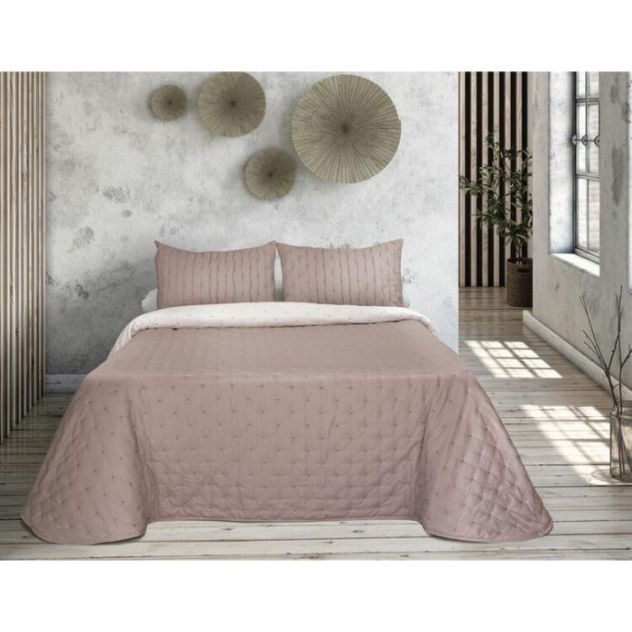 Colcha Pierre Cardin TRIANA Rosa Cama de 180 (3 Piezas) 2 Colcha Pierre Cardin TRIANA Rosa Cama de 180 (3 Piezas) 2