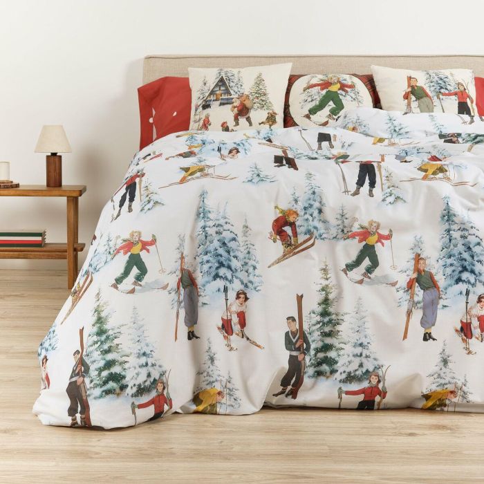 Funda Nórdica Muaré Laponia 260 x 240 cm Cama de 180 5