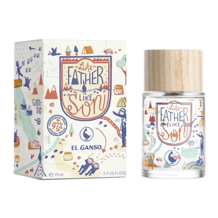 El Ganso Like Father Like Son Eau de Toilette para Hombre Vaporizador 75ml - Fragancia Refrescante Cítrica con Menta y Ámbar El Ganso Like Father Like Son Eau de Toilette para Hombre Vaporizador 75ml - Fragancia Refrescante Cítrica con Menta y Ámbar