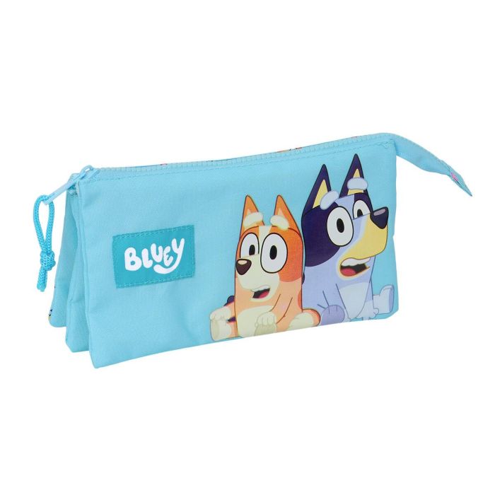 Portatodo triple bluey 22x12x3 cm 2