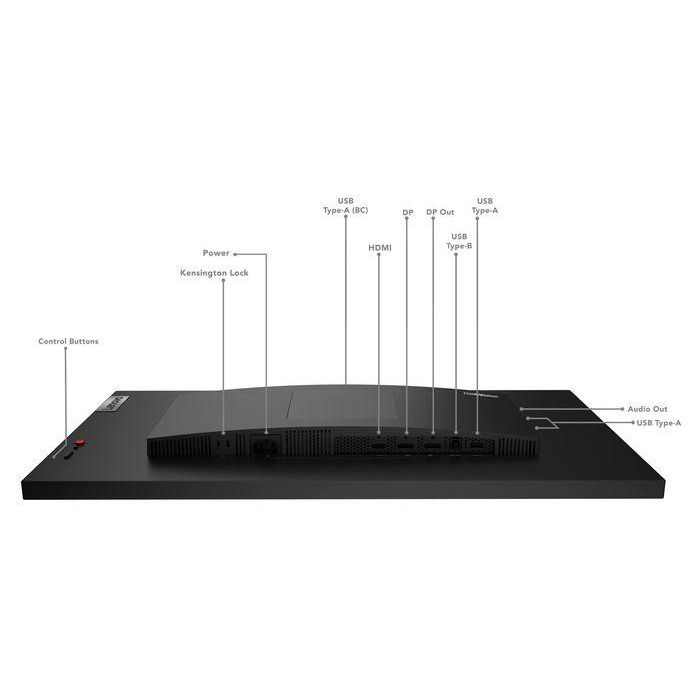 Lenovo 68.6cm (27") 2560 x 1440 W-LED IPS, 16:9, 350cd/m², 1.073B, 6ms, 178°/178°, 1000:1 12 Lenovo 68.6cm (27") 2560 x 1440 W-LED IPS, 16:9, 350cd/m², 1.073B, 6ms, 178°/178°, 1000:1 12