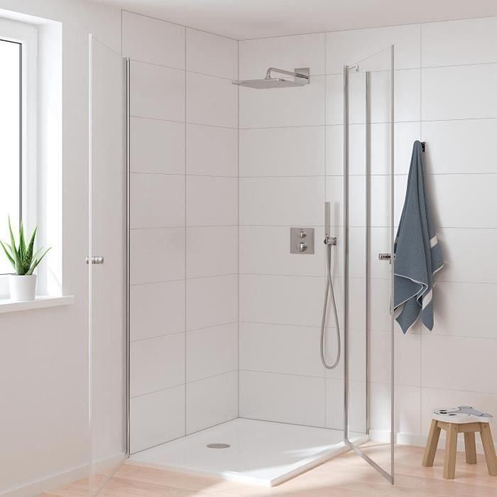 Conjunto de ducha empotrado - 1 chorro - Mezclador termostático - GROHE - 34881000 - Gris 1 Conjunto de ducha empotrado - 1 chorro - Mezclador termostático - GROHE - 34881000 - Gris 1