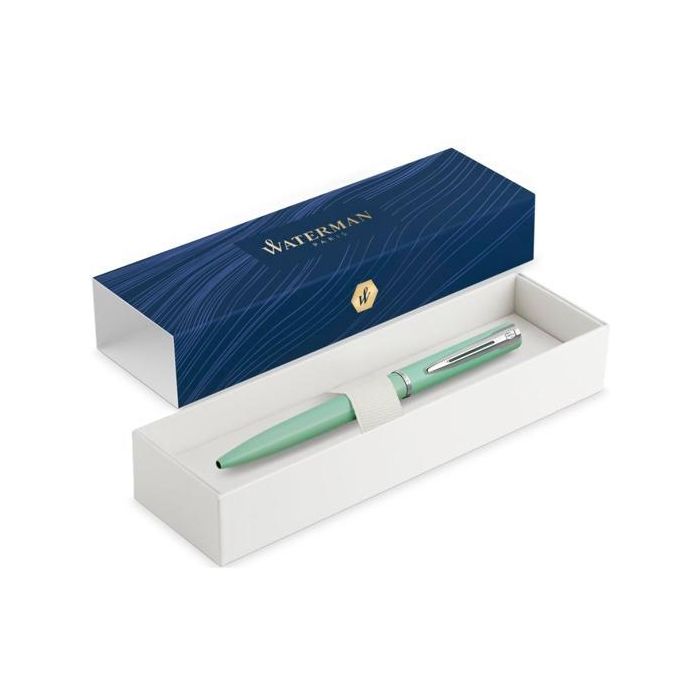 Waterman Bolígrafo Allure Pastel Punta Media Estuche De Regalo Lacado Verde