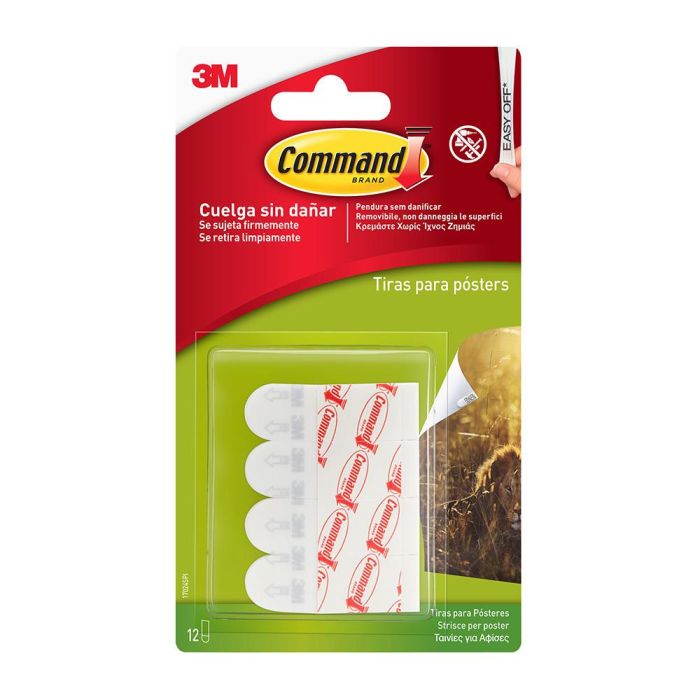 3M Command Blister Tiras Adhesivas para Pósters 7100123226 - Colgar sin Daños 2 3M Command Blister Tiras Adhesivas para Pósters 7100123226 - Colgar sin Daños 2