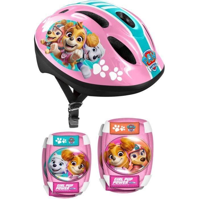 Protecciones para patines - PAW PATROL - Casco / Coderas / Rodilleras - Rosa Protecciones para patines - PAW PATROL - Casco / Coderas / Rodilleras - Rosa