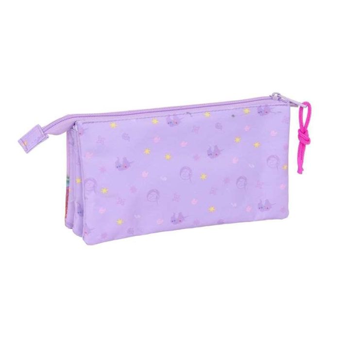 Portatodo triple unicorn academy 22x12x3 cm 1 Portatodo triple unicorn academy 22x12x3 cm 1