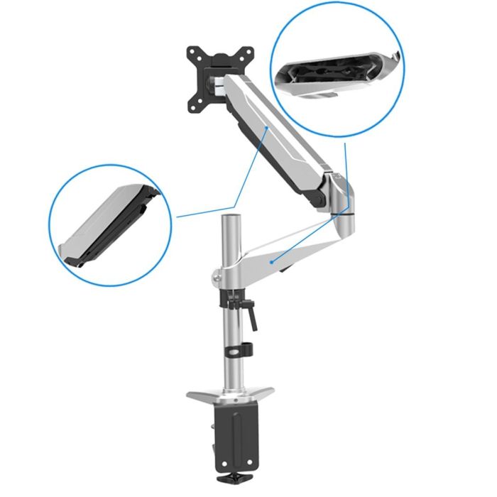 Tischhalterung für 1 Monitor bis 69cm 27" 8KG Digitus DA-90351 5 Tischhalterung für 1 Monitor bis 69cm 27" 8KG Digitus DA-90351 5