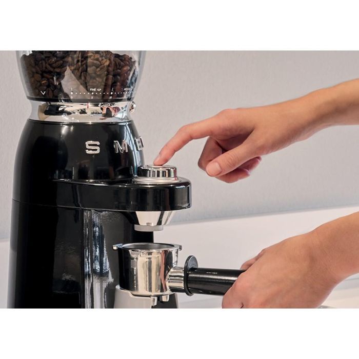 SMEG CGF11BLEU Molinillo de café 50s Style, negro 7