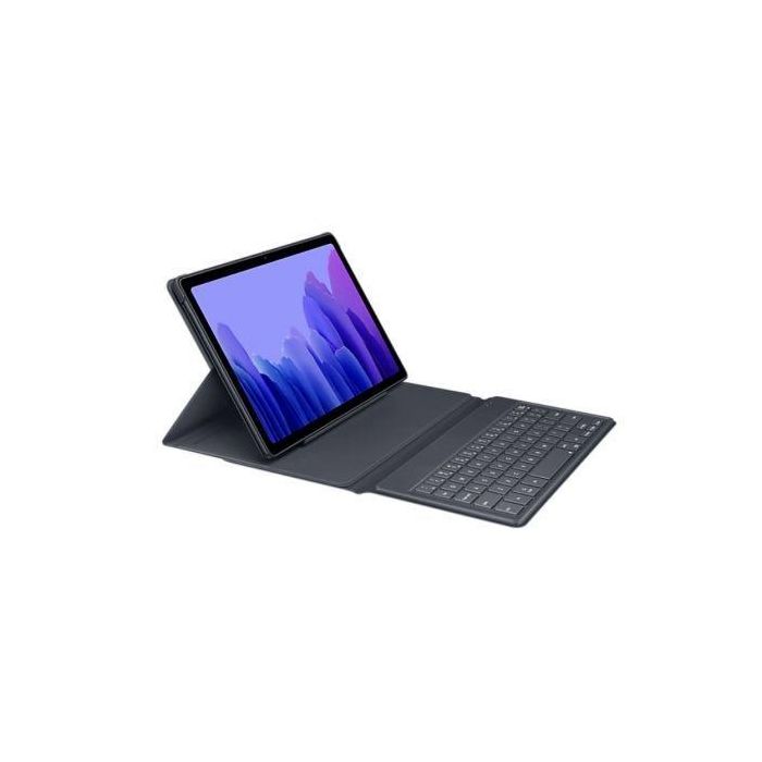 Funda con Teclado Samsung EF-DT500BJSGES para Galaxy Tab A7 10.4"/ Gris 1 Funda con Teclado Samsung EF-DT500BJSGES para Galaxy Tab A7 10.4"/ Gris 1