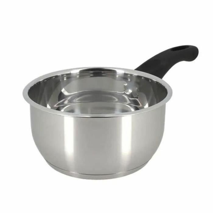 Menastyl 6020241 Cacerola de Acero Inoxidable de 16 cm, Compatible con Todo Tipo de Fuegos, Incluida Inducción Menastyl 6020241 Cacerola de Acero Inoxidable de 16 cm, Compatible con Todo Tipo de Fuegos, Incluida Inducción