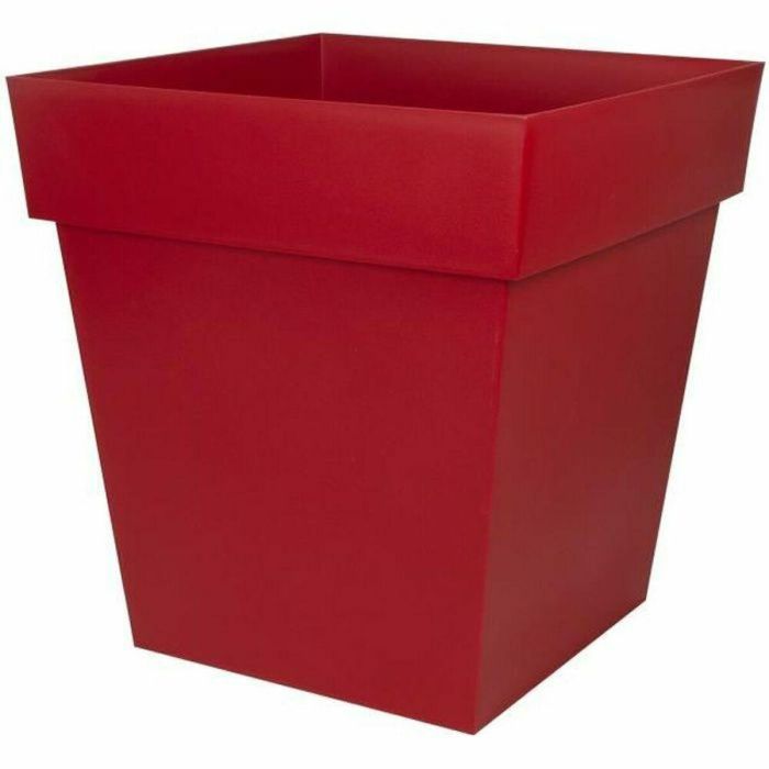 Maceta cuadrada Toscana EDA - 50 cm - 87 L - Rojo Maceta cuadrada Toscana EDA - 50 cm - 87 L - Rojo