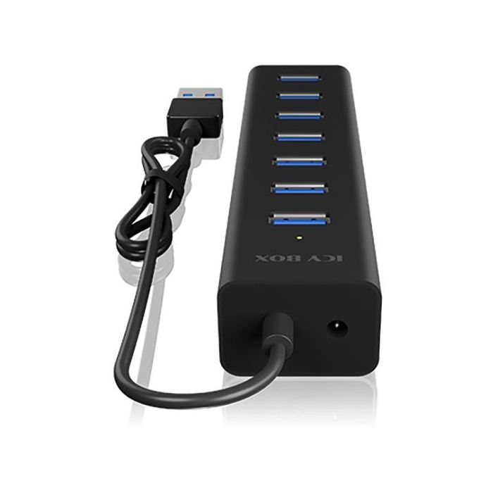 ICY BOX IB-HUB1700-U3 USB 3.0 HUB 7-Port 7xUSB 3.0 2