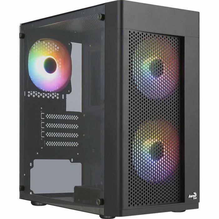 Caja de PC - AEROCOOL - Hexform G v2 (Negro) - Mini torre - Formato Micro-ATX - Sin fuente de alimentación