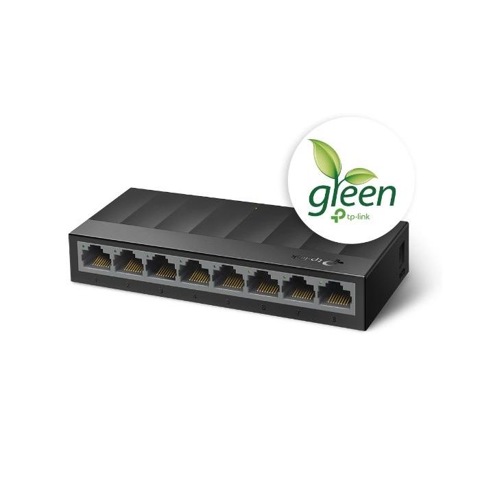 Tp-link LS1008G Switch de Escritorio 8 Puertos 10/100/1000Mbps, Plug and Play, Sin Ventilador 1 Tp-link LS1008G Switch de Escritorio 8 Puertos 10/100/1000Mbps, Plug and Play, Sin Ventilador 1