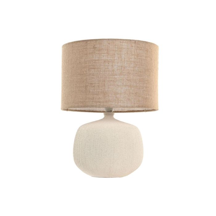 DKD Home Decor Lámpara Sobremesa Urban Gres Yute Crema Marrón Claro 38x51x38cm E27 50W 0 DKD Home Decor Lámpara Sobremesa Urban Gres Yute Crema Marrón Claro 38x51x38cm E27 50W 0
