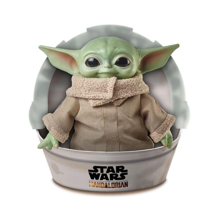 Mattel Peluche Baby Yoda Star Wars GWD85 El Niño 28cm de El Mandaloriano 2
