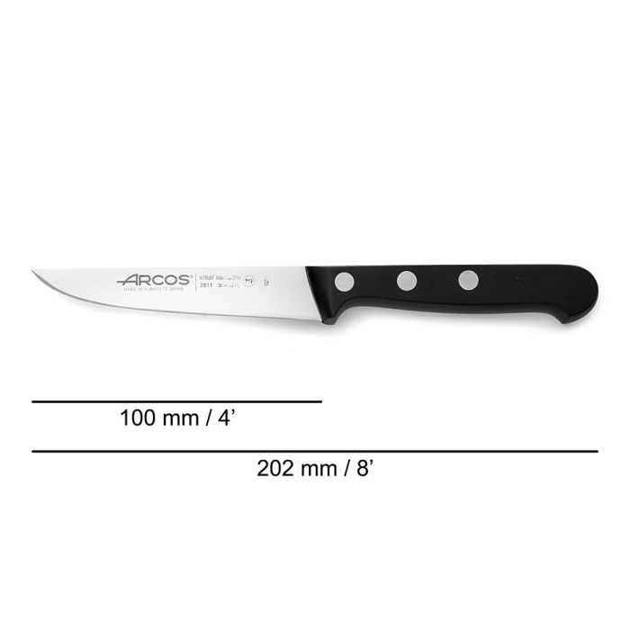 Arcos Cuchillo Verduras Serie Universal 100 mm Acero Nitrum Mango Antbacteriano 1