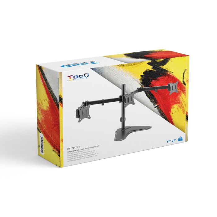 Tooq Soporte de Mesa para 3 Pantallas 17"-27" DB1704TN-BN 6 Tooq Soporte de Mesa para 3 Pantallas 17"-27" DB1704TN-BN 6
