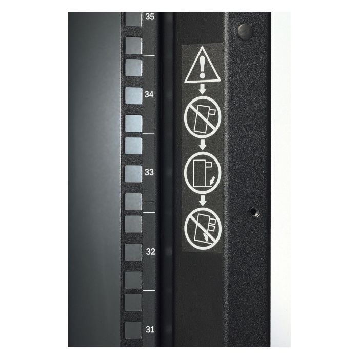 APC AR3150 NetShelter SX Rack Independiente 42U 750 mm Ancho, 1070 mm Profundo, Bloqueo, Gestión de Cables, Negro 18