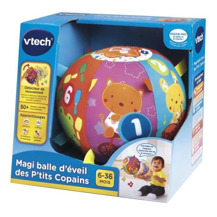 Vtech Baby Bola de Despertador Magi Baby Buddies, Juguete Musical Interactivo y Colorido para Bebés Mixto (6-36 Meses) 3 Vtech Baby Bola de Despertador Magi Baby Buddies, Juguete Musical Interactivo y Colorido para Bebés Mixto (6-36 Meses) 3