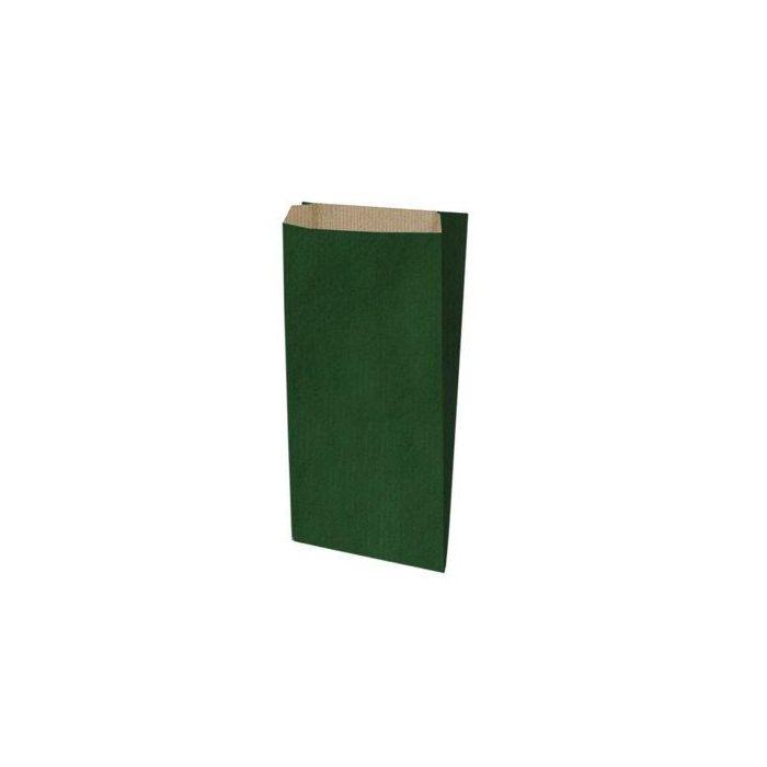 Sobre Para Regalo Tv 21X38+7 Cm. Kraft Verde Paquete De 25