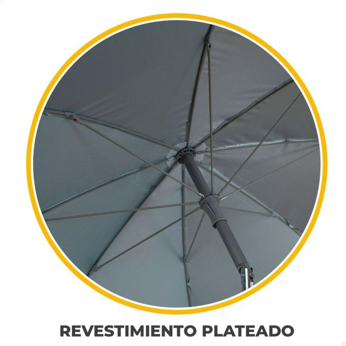 Sombrilla Aktive 200 x 200 x 200 cm (6 Unidades) 2