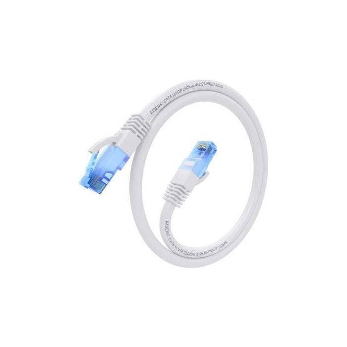 Aisens A135-0826 Cable de Red RJ45 Cat.6 UTP AWG26 CCA 10m Blanco 1
