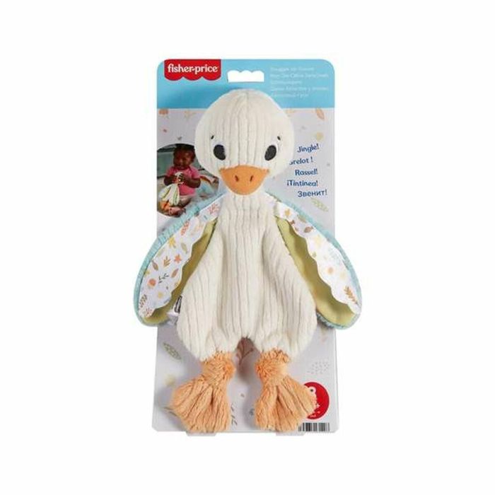 Peluche sonajero sensimals oca lovey fisher-price 3