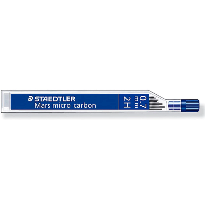 Staedtler Minas Mars Micro Grafito 0,7 mm 2H Tubo con 12 Unidades 1