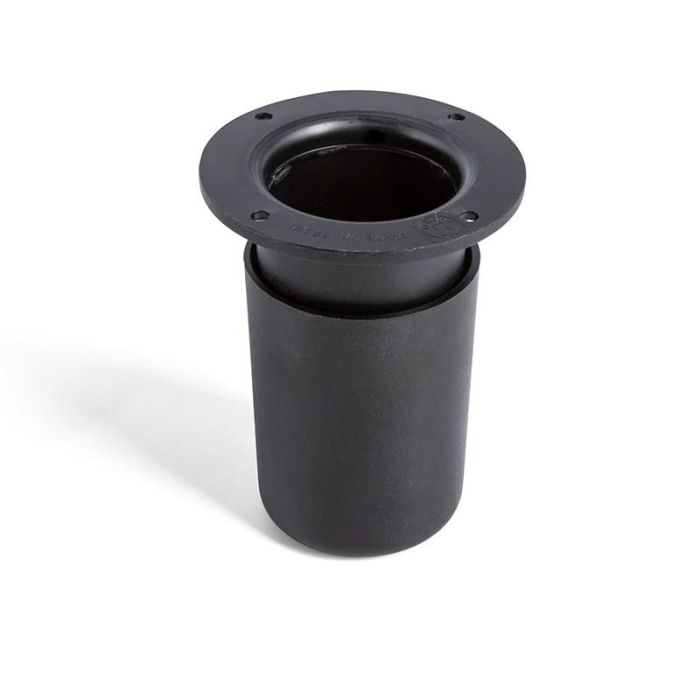 Indaux Pata Niveladora Sandy para Muebles, Acabado Negro, Regulable en Altura 65-100 mm, Plástico/Acero, Carga 100 kg
