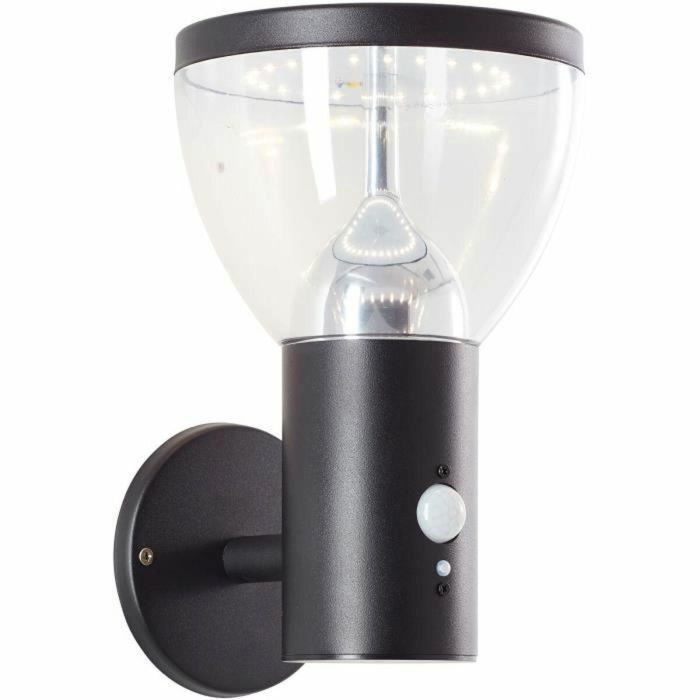 Brilliant BRI4004353437755 Aplique de Exterior TULIP LED Solar con Detector de Movimiento, Acero Inoxidable y Plástico, 4W Negro 1 Brilliant BRI4004353437755 Aplique de Exterior TULIP LED Solar con Detector de Movimiento, Acero Inoxidable y Plástico, 4W Negro 1