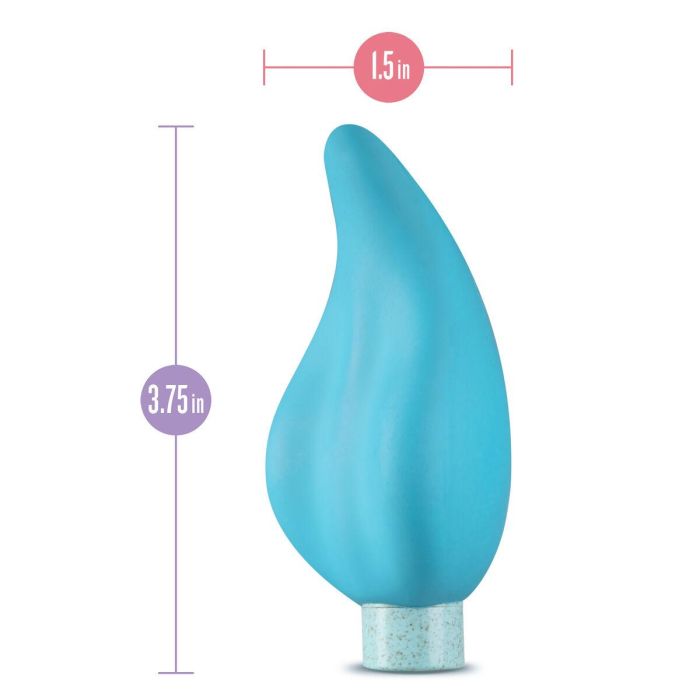 Estimulador de Clítoris Blush Gaia Azul 6