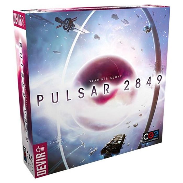 Devir Pulsar 2849 - Juego de Mesa de Exploración Espacial, Eurogame con Colocación de Dados, para 2-4 Jugadores, 60-90 Minutos, Edad 14+