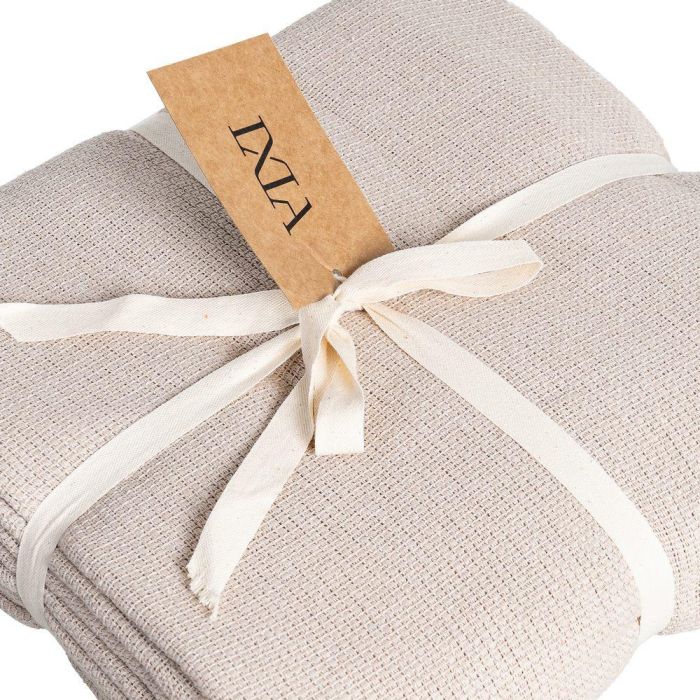 Colcha Marrón Claro Algodón Textil/Hogar 250 X 260 cm