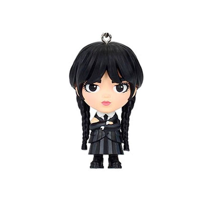 SD TOYS Llavero Wednesday PVC 6cm
