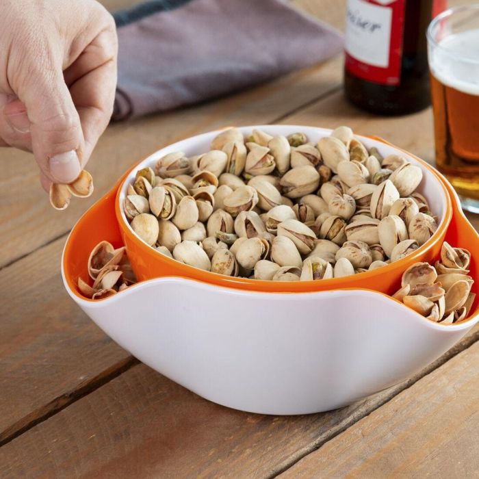 Bols para Aperitivos 2 en 1 InnovaGoods 2 Piezas