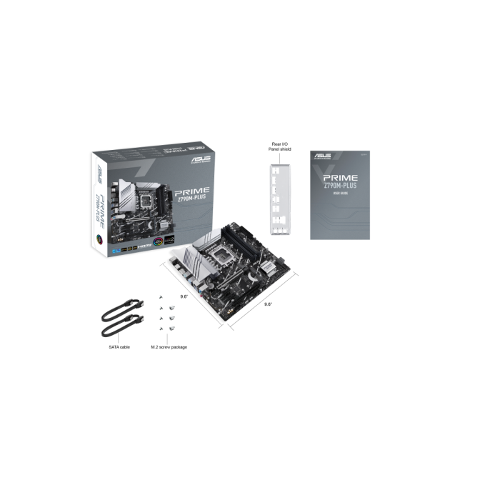 Asus 4711387025741 Placa Base Intel Z790 LGA 1700 micro ATX Prime Z790M-Plus 7 Asus 4711387025741 Placa Base Intel Z790 LGA 1700 micro ATX Prime Z790M-Plus 7