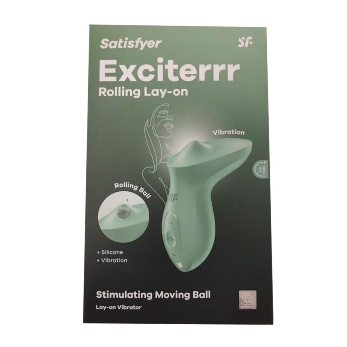 Satisfyer Bola Vibrador Verde para Mujer