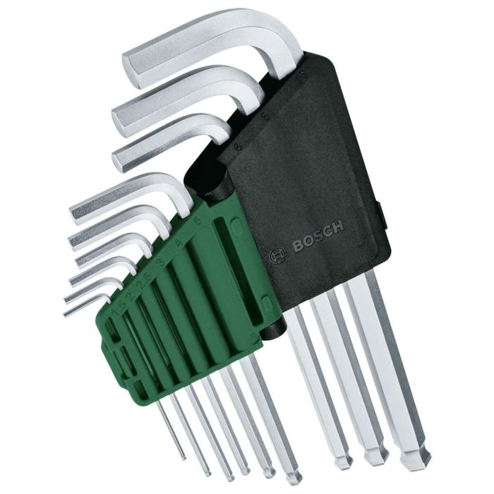 Bosch BOS4053423302240 Juego de llaves Allen 9 piezas 2 Bosch BOS4053423302240 Juego de llaves Allen 9 piezas 2