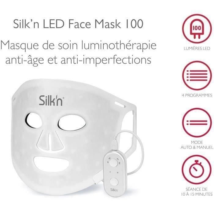 Silk'n Mascarilla LED Lumino 100 LEDs, Luminoterapia Anti-Envejecimiento y Anti-Imperfecciones con Programas Automáticos 1 Silk'n Mascarilla LED Lumino 100 LEDs, Luminoterapia Anti-Envejecimiento y Anti-Imperfecciones con Programas Automáticos 1