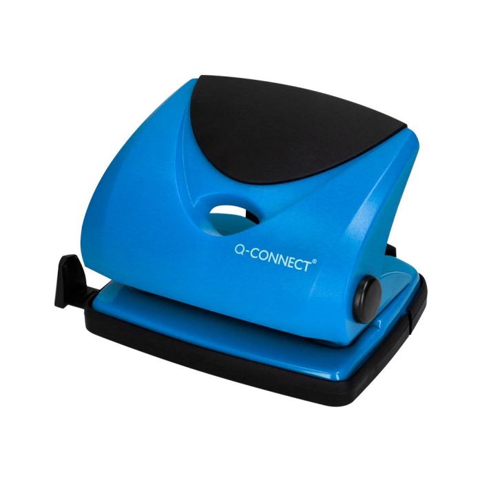 Taladrador Q-Connect Kf02155 Azul Abertura 2 mm Capacidad 20 Hojas 7