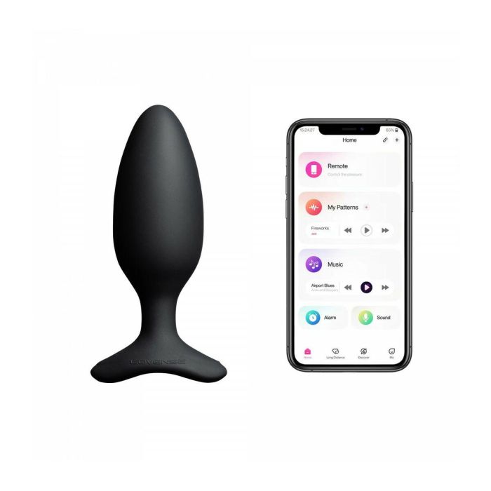 Plug Anal Lovense Negro 8 Plug Anal Lovense Negro 8