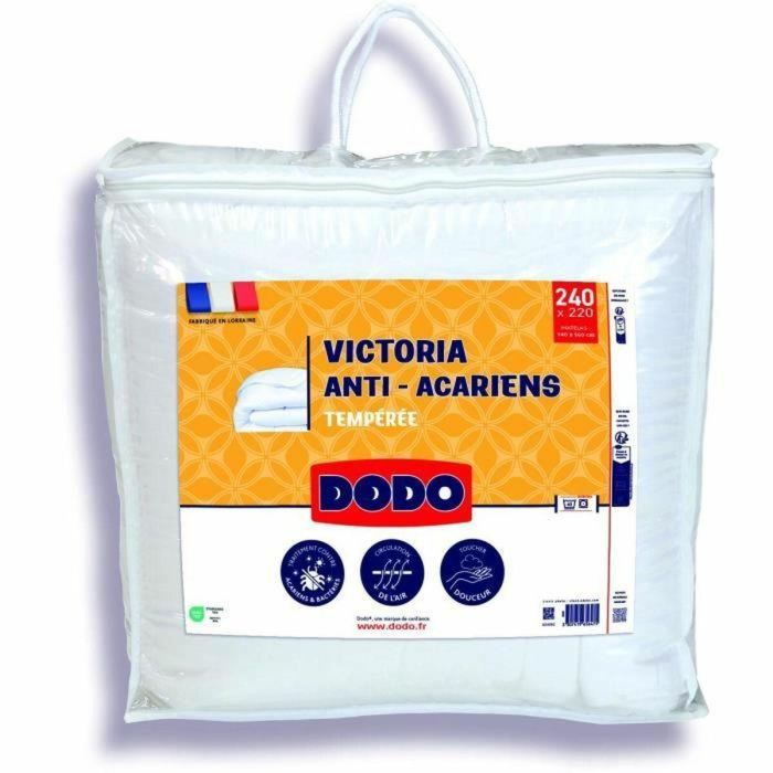 Edredón Victoria 220x240 cm - DODO - templado - Relleno 100% Poliéster - 2 personas - blanco 3