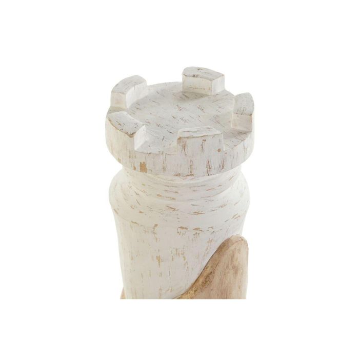 Figura Loft DKD Home Decor Blanco Marron 11 x 36 x 12 cm (2 Unidades) 1 Figura Loft DKD Home Decor Blanco Marron 11 x 36 x 12 cm (2 Unidades) 1