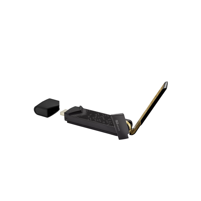 ASUS USB-AX56 Adaptador WiFi 6 1775 Mbit/s, Doble Banda, WPA3, Compatible con Windows/Linux, Negro/Oro 3 ASUS USB-AX56 Adaptador WiFi 6 1775 Mbit/s, Doble Banda, WPA3, Compatible con Windows/Linux, Negro/Oro 3