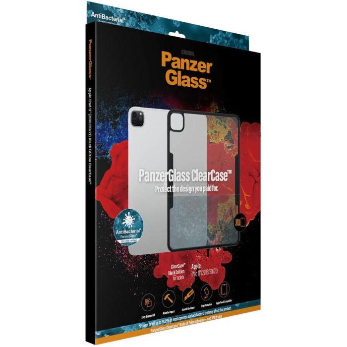 PanzerGlass ClearCase Funda para iPad Pro 11" (2018, 2020-2022, 2024) Negro 4 PanzerGlass ClearCase Funda para iPad Pro 11" (2018, 2020-2022, 2024) Negro 4